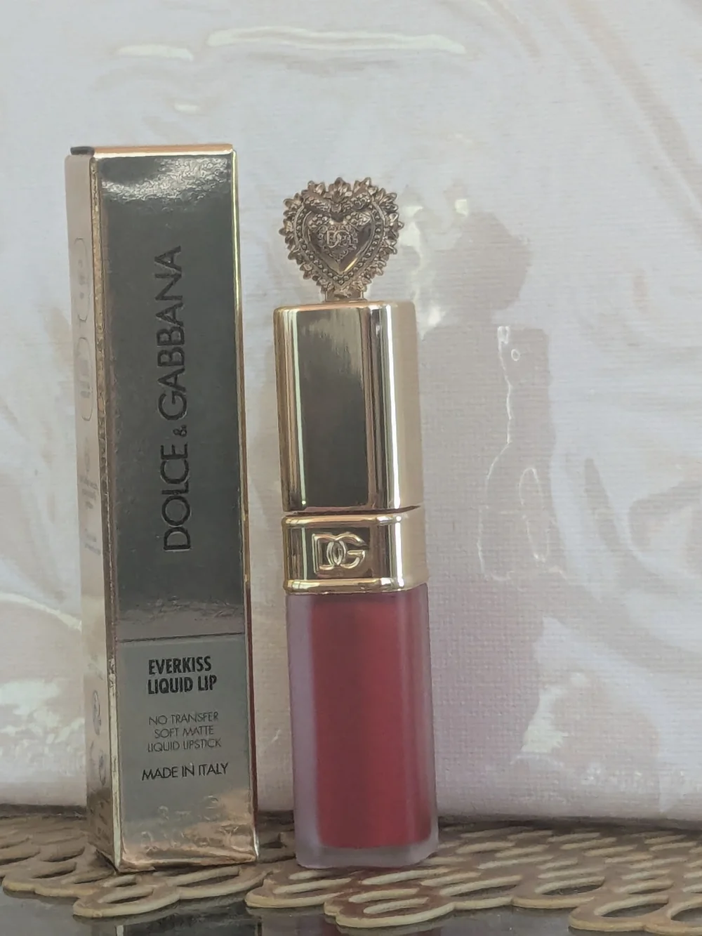 Dolce & Gabbana Everkiss Liquid Lip — Rose Red